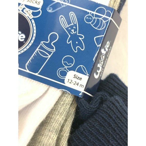 4 Pack Boys Toddler Baby Socks Tights Bundle Gift Set Ages 1 to 3 - Picture 4 of 6